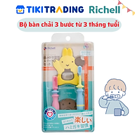 Bộ bàn chải 3 bước T.L.I (Từ 3 tháng tuổi) Richell