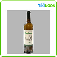 Rượu Vang Trắng Đà Lạt Classic White Wine 750ml 12% - Không kèm hộp thumbnail