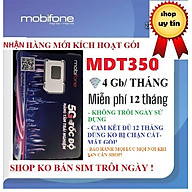 Sim 4G mobifone  sim mạng 1 năm không phải nạp tiền