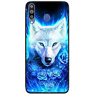 Ốp lưng dành cho Samsung M30 mẫu Sói Trắng