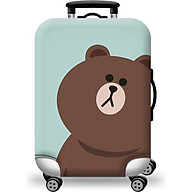 Túi bọc bảo vệ vali -Áo vỏ bọc vali - Gấu Nâu H108 thumbnail