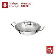 Zwilling Plus – Chảo Wok Có Nắp Zwilling J.A.Henckels – 32cm (Bếp Từ)