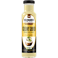 Sốt Salad Hữu Cơ Kem Ranch Ozganics - Creamy Ranch Dressing Chai 250ml thumbnail