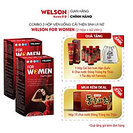Combo 2 Hộp Viên Uống Cải Thiện Sinh Lý Nữ Welson For Women 2x60 viên thumbnail