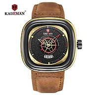 2021 top brand kademan men watches fashion sport leather watch mens luxury thumbnail