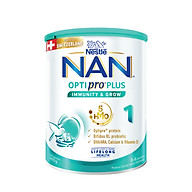 Sữa bột Nestlé NAN OPTIPRO PLUS 1 400G/lon với 5HMO Sản Xuất tại Thụy Sĩ (0 - 6 tháng)