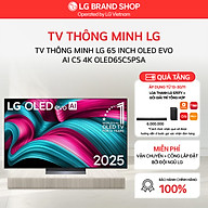 TV LG AI 2025 OLED evo AI C5 65 inch - Hàng chính hãng