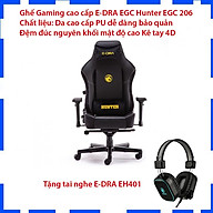 Ghế Xoay Gaming cao cấp E-DRA Hunter EGC 206 - Hàng chính hãng thumbnail