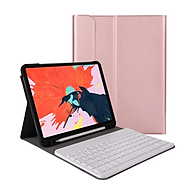 Bao da kèm bàn phím cho iPad Mini 1/2/3, Mini 4/5, Mini 6 Bluetooth Keyboard Case có khay để bút chống sốc cao cấp - Hàng chính hãng.