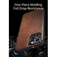 Ốp lưng cho iPhone 16 Pro Max, iPhone 16 Pro, iPhone 16 Plus, iPhone 16 hiêu X-Level lưng da viền mềm chống sốc cao cấp - Hàng chính hãng