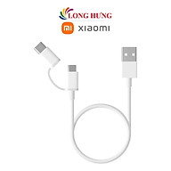 Cáp 2 trong 1 Micro USB - Type-C Xiaomi Mi SJV4083TY SJX01ZM/SJV4082TY SJX02ZM - Hàng chính hãng
