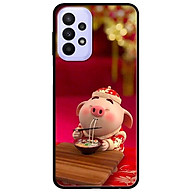 Ốp lưng dành cho Samsung A23 4G - A53 5G - A73 mẫu Heo Ăn Nền Đỏ