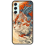 Ốp lưng cho Samsung A14 - A24 - A34 - A54 - Mèo Trắng Cam - Hàng Chính Hãng