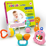 Bộ 5 đồ chơi lúc lắc cho trẻ - Màu ngẫu nhiên