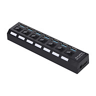 7-Port USB 3.0 HUB USB Splitter 7 Ports Expander with Switch For PC thumbnail