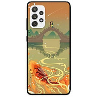 Ốp lưng dành cho Samsung Galaxy A52 5G  mẫu Chép Bên Cầu