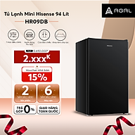 Tủ Lạnh Mini Hisense 94 Lít HR09DB Làm Lạnh Nhanh, Tiết Kiệm Điện, Bảo Hành Chính Hãng 24 Tháng - Hàng Chính Hãng