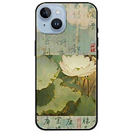 Ốp lưng dành cho Iphone 15 - 15 Plus - 15 Pro - 15 Pro Max - Sen Chữ Hoa - Hàng Chính Hãng