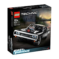 Đồ chơi lắp ráp mô hình LEGO TECHNIC ALL Siêu Xe Dom's Dodge Charger màu đen huyền bí 42111