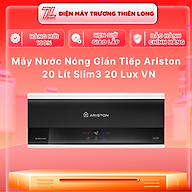 MÁY NÓNG TẮM GIÁN TIẾP ARISTON 20 LÍT  SLIM3 20 LUX VN - HÀNG CHÍNH HÃNG - CHỈ GIAO HCM