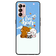 Ốp lưng dành cho Oppo Reno 5 mẫu Gấu Ngồi Trên Mây