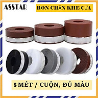 Ron Chặn Khe Cửa, Ron Dán Chân Cửa, Chống Gió Lùa, Chống Ồn, Bụi Bẩn, Ngăn Côn Trùng Chính Hãng 3M, Cuộn Dài 5 Mét