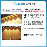 Đèn LED cảm biến pin sạc Yeelight Motion Sensor Mate Light, hiệu ứng ánh sáng đẹp mắt - Hàng Chính hãng
