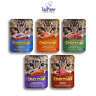 Combo 10 góiPate cho mèo trưởng thành Cherman cao cấp nhập khẩu Thái Lan thumbnail
