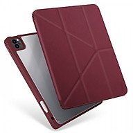 Bao Da UNIQ Moven Antimicrobial dành cho Ipad Pro 11 (2019-2021) và Ipad Air 4 10.9 (2020) Kháng Khuẩn Có Khe Cắm Bút_ Hàng Chính Hãng