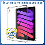 Ốp lưng dẻo trong suốt dành cho iPad Gen 10 (10.9 inch – 2022) chống sốc 4 góc – TPU mềm bảo vệ máy toàn diện