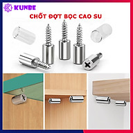 Chốt Đợt Bọc Cao Su KUNBE Chốt Đỡ Kệ Tủ Kệ Gỗ Dễ Dàng Lắp Đặt