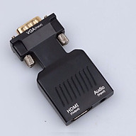 Bộ Chuyển Đổi Vga Sang HDMI Có Audio - Tặng Dây HDMI 1.5m ( Vga To HDMI Full HD 1080 ) thumbnail