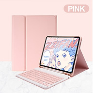 Bao da case ốp silicone kèm bàn phím bluetooth cho ipad 10.2, 10.5, 10.9, Pro 11 inch - HÀNG CHÍNH HÃNG