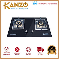 Bếp gas âm Kanzo KZ-ECO-9999-GA 2 Mâm - Germany Technology - Tích hợp cảm biến- Ngọn lửa xanh - Hàng chính hãng