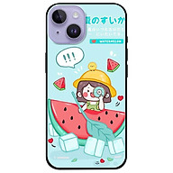 Ốp lưng dành cho Iphone 14 - Iphone 14 Plus - Iphone 14 Pro - Iphone 14 Pro Max - Cô Gái Dưa Hấu