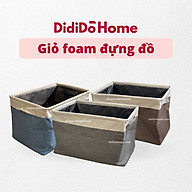 Giỏ vải đựng đồ foam mềm hình chữ nhật DidiDo thumbnail