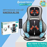 Đệm, Ghế Massage Cao Cấp KingTech KC-700 - Máy Mát Xa Lưng, Cổ Vai Gáy Chế Độ 3D Chuyên Sâu, Kết Hợp Tính Năng Nhiệt, Túi Khí - Hàng Chính Hãng
