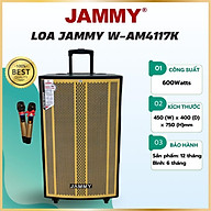 Loa kéo hát karaoke 4 tấc Jammy W-AM4117K - CÔNG SUẤT 600W - Hàng chính Hãng