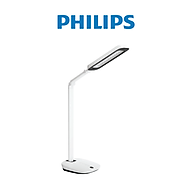 Đèn bàn học bảo vệ mắt Philips LED RobotPlus DSK601 RD 13W ánh sáng trung tính 4000K, 4 cấp độ sáng