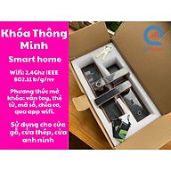 Khóa Cửa Thông Minh - OMG - Khóa Cửa Thông Minh - model X9 Tính Năng Sử Dụng Qua App Điện Thoại mạng wifi