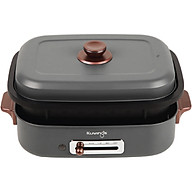 Lẩu điện phủ gốm Ceramic Kuvings KMG-200B - Hàng chính hãng