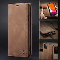 Bao Da dành cho điện thoại iPhone 11 Pro dạng ví có ngăn để thẻ ATM để tiền tiện lợi - Hàng chính hãng