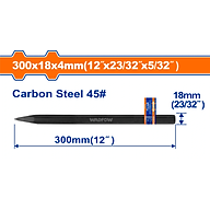 MŨI ĐỤC NHỌN NGUỘI 4X18X300MM WCC0302 WADFOW - HÀNG CHÍNH HÃNG