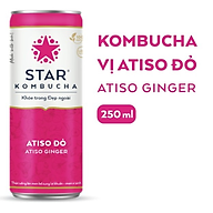Nước uống lên men Star Kombucha Atiso Đỏ 250ml - 51182 thumbnail