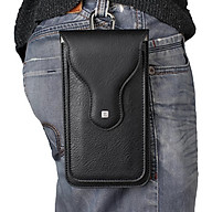 Túi 2 ngăn đeo hông thắt lưng loại đứng cho điện thoại, ngăn nhỏ 7.5x14.5cm thumbnail