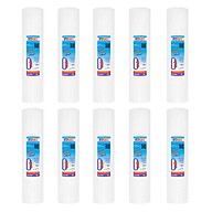 Combo 10 lõi lọc số 1 PP 10 inch dùng cho máy lọc nước R.O 10-20L/h hoặc lọc thô