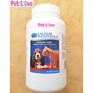 Canxi Mỹ bổ sung canxi và khoáng chất cho chó mèo PetAg, hộp 50 viên thumbnail