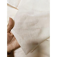Vải canvas cotton mềm mỏng làm lót , lọc khổ 80cm x 100cm tới thumbnail
