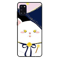 Ốp lưng dành cho Samsung A31 mẫu Mèo Mắt Vàng