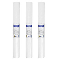 Bộ 3 lõi lọc nước PP | số 1- 1micron dùng cho bộ lọc thô, máy lọc nước R.O 50L/h (Hàng chính hãng)